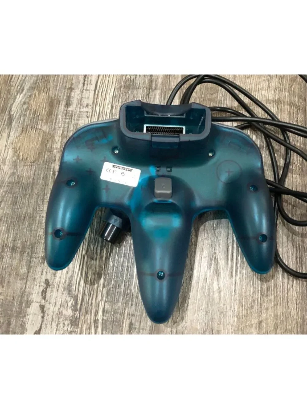 Nintendo 64 N64 Original Controller Clear Blue Ice Official Tested & Working